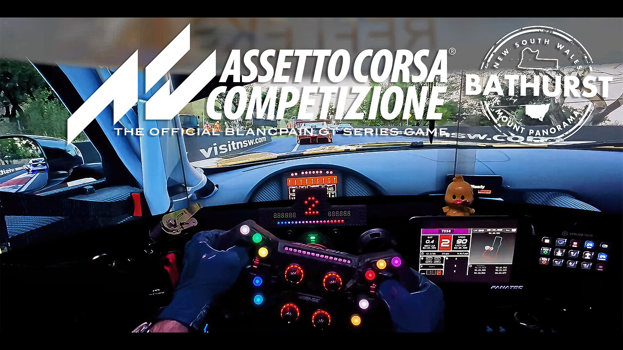 Immersive Racing Sim | ACC | Bathurst Mount Panorama | AMG GT3