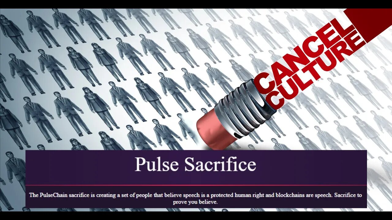 The Pulsechain Sacrifice