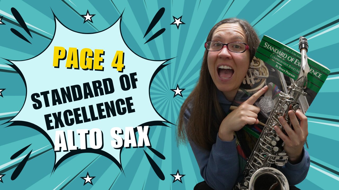 Page 4 Standard Of Excellence Book 3 Alto Saxophone | Practice Sax With Me