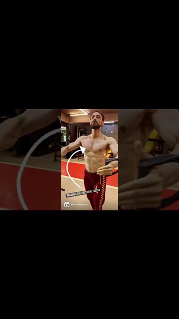 TRAIN PECTORAL FASCIA #shorts #youtubeshorts