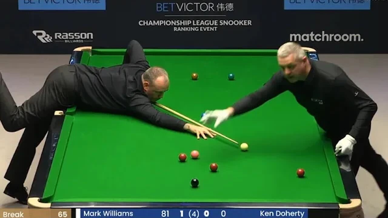 SNOOKER MARK WILLIAMS vs KEN DOHERTY