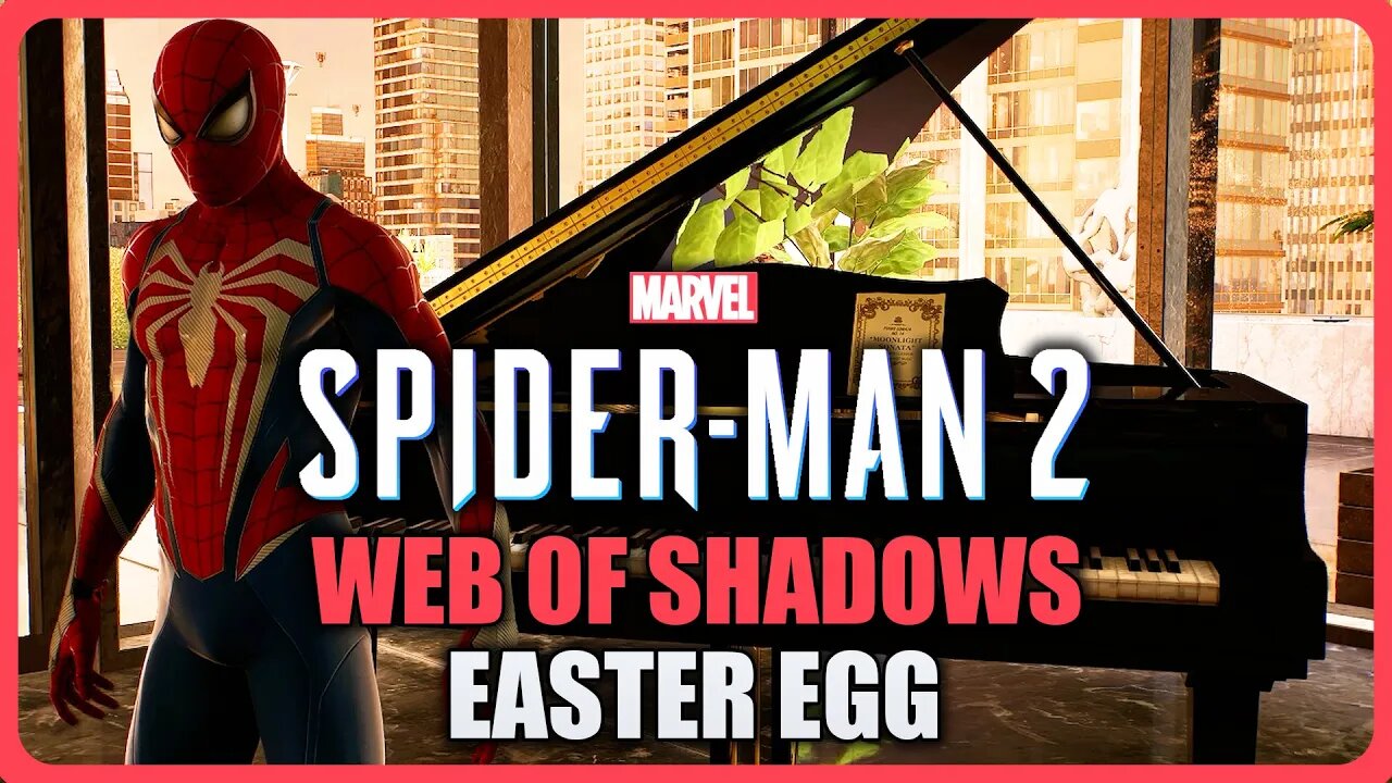 Marvel's Spider-Man 2 PS5 - Web of Shadows Easter Egg