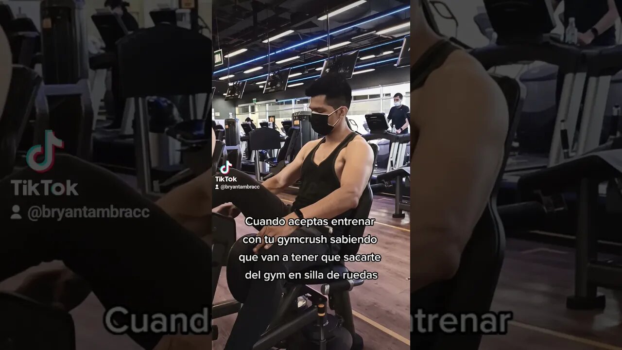 Cuando Aceptas Entrenar Pierna Con tu Gymcrush... 🩹