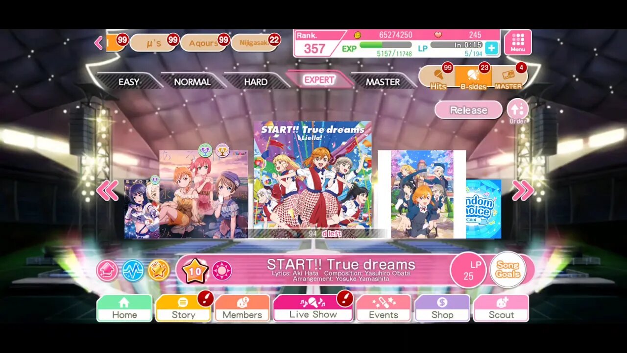 LL!SIF finalmente sem divisão u.u