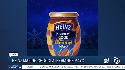 Fact or Fiction: Heinz making chocolate orange mayo?