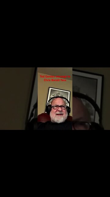 Tod Gordon message to Chris Benoit fans