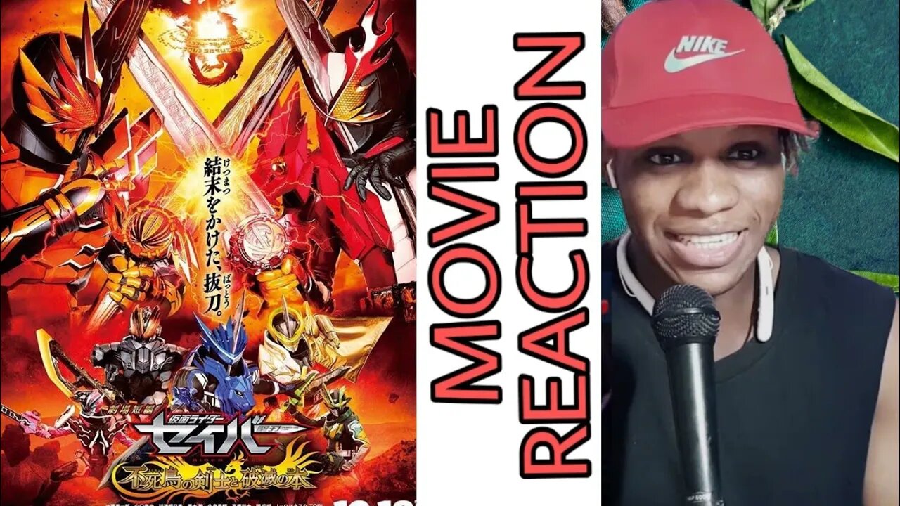 Kamen Rider Saber The Phoenix Swordsman and the Book of Ruin Reaction