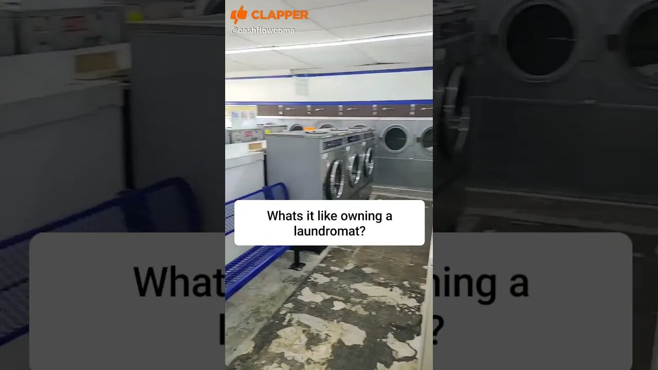 What's it like owning a Laundromat? #shorts