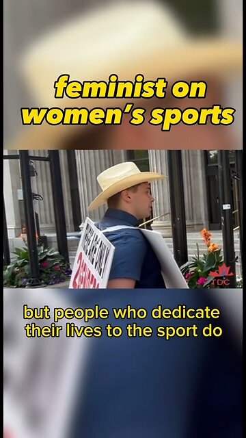 Should Men Be In Women’s Sports? | “There Are Only 2 Genders” Street Debate