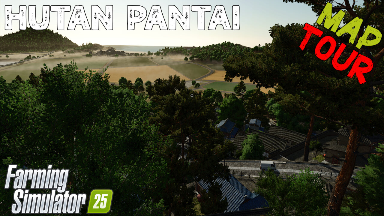 Map Tour | Hutan Pantai | Farming Simulator 25