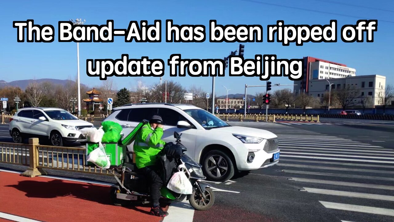 The Band-Aid has been ripped off. Update from Beijing