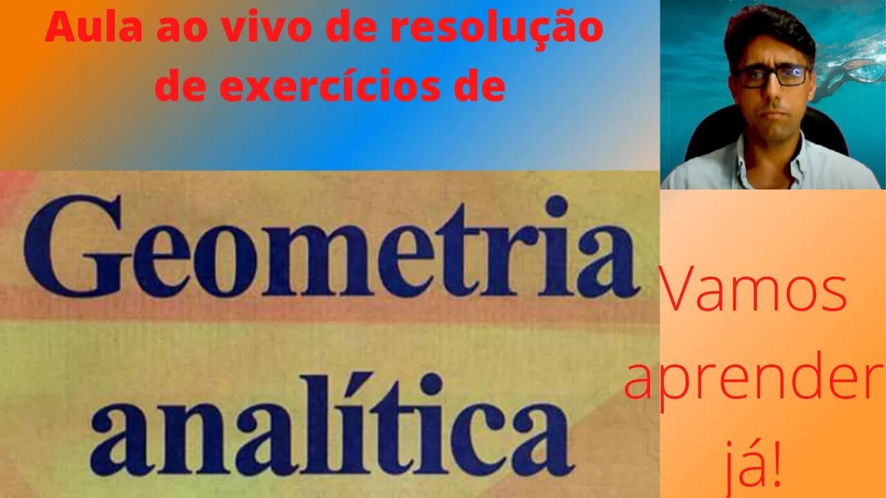 Aula ao vivo de Matemática para o 3º ano do ensino médio