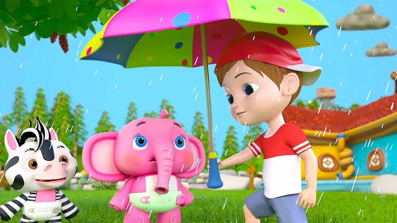 Rain Rain Go Away | Best Sing Along Songs & Nursery Rhymes for Kids | Cartoons by Little Treehouse