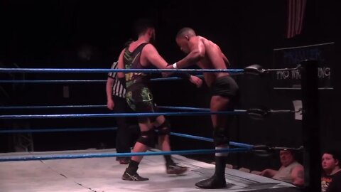 Premier Pro Wrestling - 402 1st round heavyweight tourney match Brandon Campbell vs Tim Castle