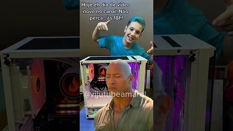 Hoje é dia de vídeo novo aqui no canal!! Você não pode perder! As 18h! #video #newvideo #viral