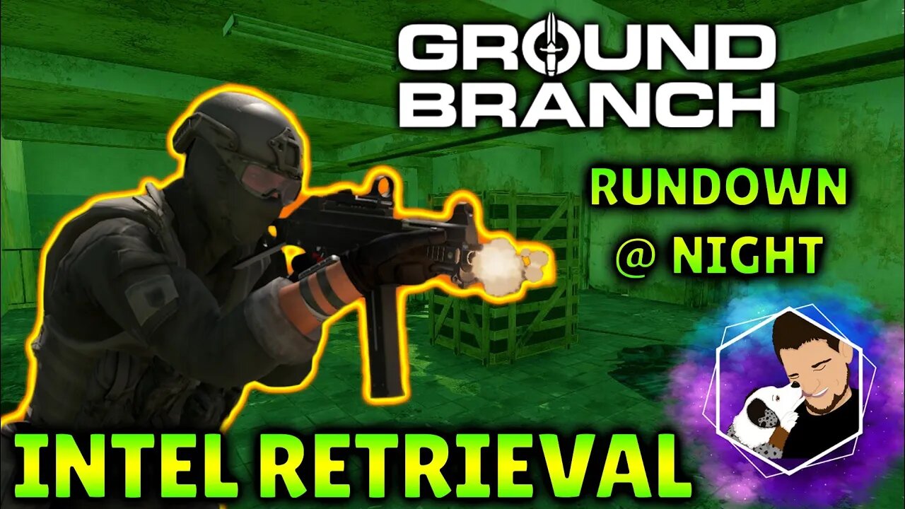 Nightvision in an ABANDONED Run Down Building - Ground Branch with MattLong6 and BABz