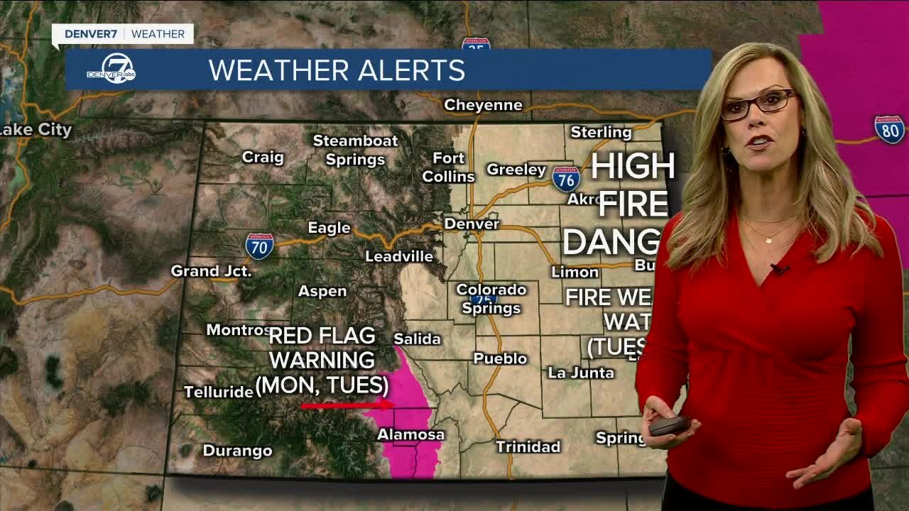 Warmer temps bring high fire danger back