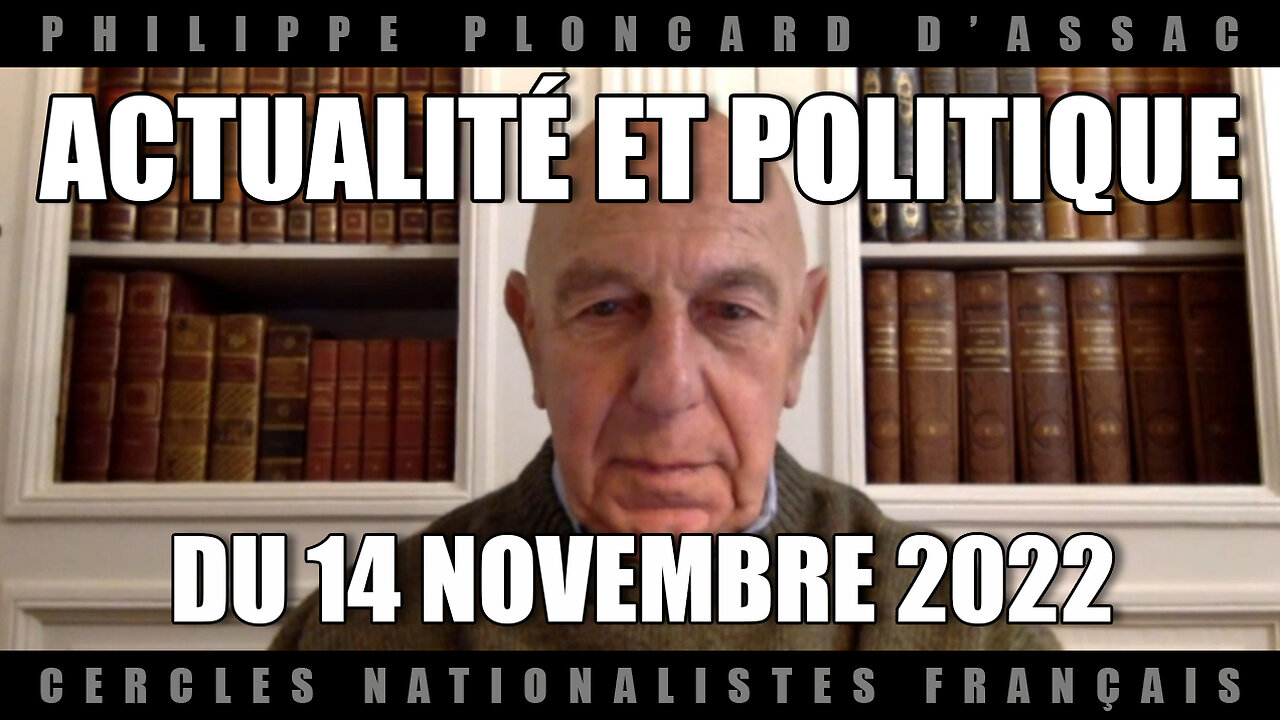 Actualité et politique du 14 novembre 2022