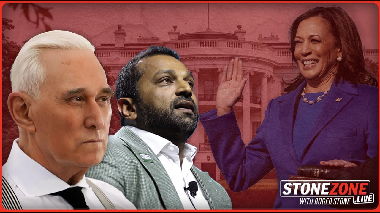 Kash Patel and Roger Stone Predict Kamala Ascends to Presidency BEFORE the Election | The StoneZONE