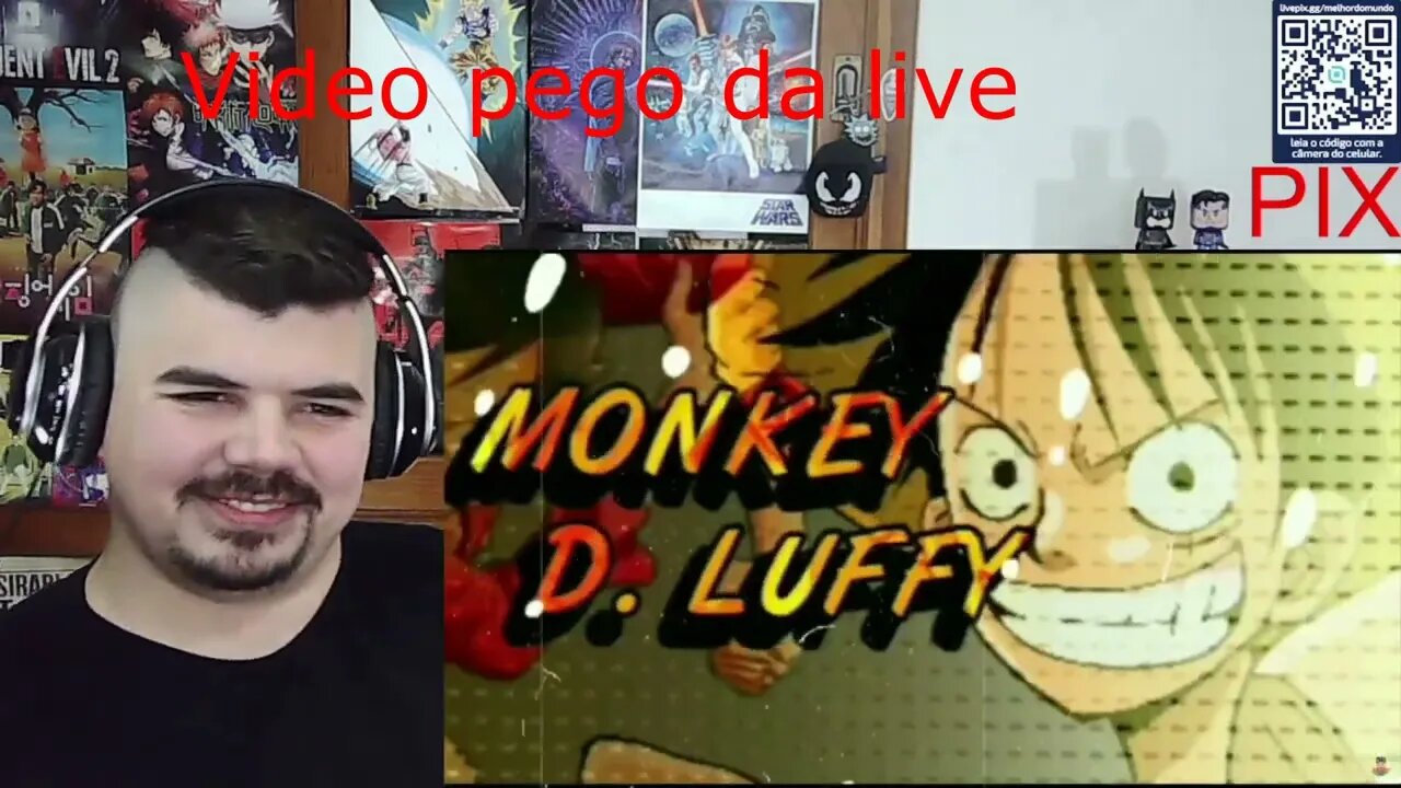 REACT 2 EM 1 - BADAPE_OK - Monkey D. Luffy E Zoro - MELHOR DO MUNDO