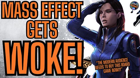 Mass Effect Board Game Designer ATTACKS GAMERS | Says You Are MAN BABIES Who Wont ACCEPT PRONOUNS