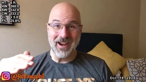 FatKings Phil - PostOp VSG - PostOp Plastics - Week 43 of 2020