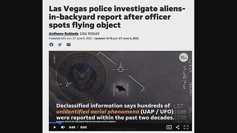 The 2023 Circus Continues! Family Calls Cops Over 10 Foot Tall Aliens In Their Yard!