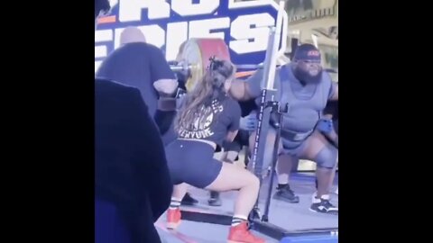 Ray Willams 455kg no agachamento depois de 2 anos #Shorts