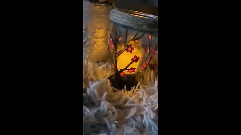 Beautiful Hand craft/ covert a glass into beautiful lamp