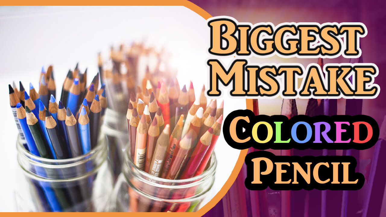 Why your colored pencils won't blend right 😲