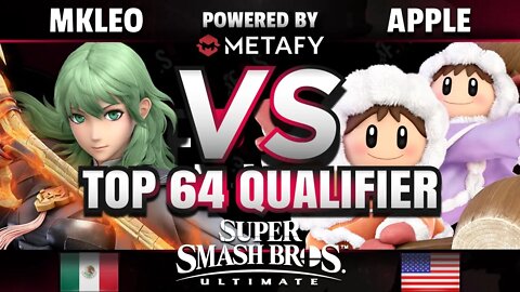 FPS4 Online - T1 | MKLeo (Byleth) vs. KH | Apple (Ice Climbers) - Smash Ultimate Top 64 Qualifier