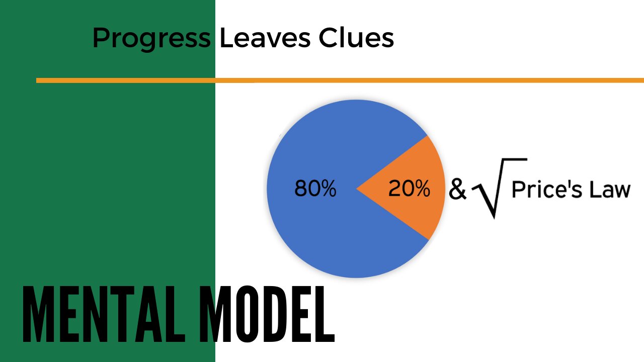 Price's Law & The Pareto Distribution, 80-20 Rule (Mental Models for MAXIMUM EFFECTIVENESS)