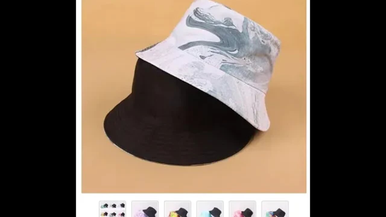 2022 New Hot 1PC Tie Dye Bucket Hats Reversible Double-Side-Wear | Link in the description 👇 to BUY