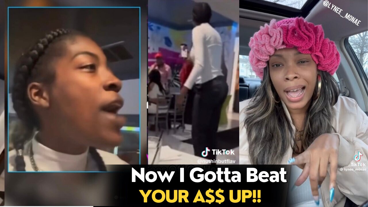 Woman Looses It After Man Refuses To Pay For Her Meal
