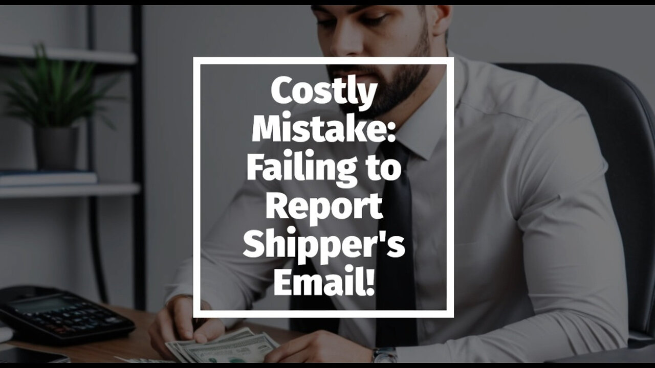 Avoid Costly Mistakes: Fines for Forgetting the Shipper's Email in ISF Import