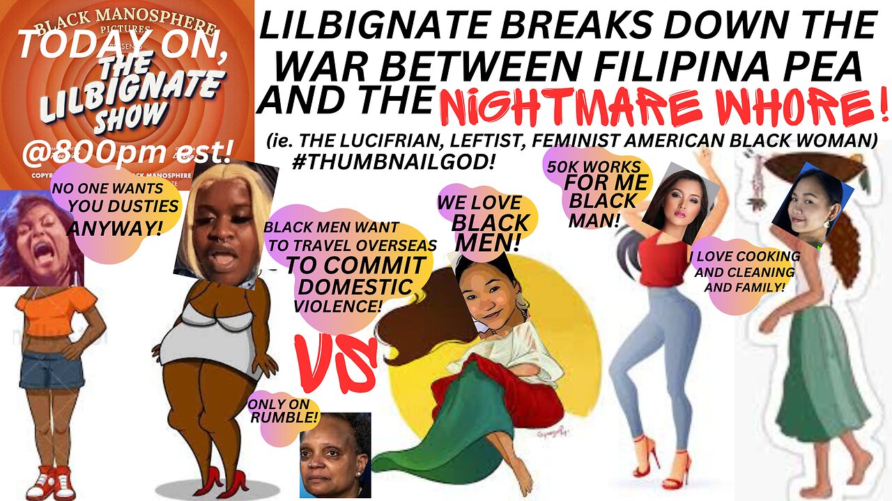 #PASSPRTBROS, LILBIGNATE BREAKS DOWN THE WAR BETWEEN FILIPINA PEA AND THE #NIGHTMAREWHORE!