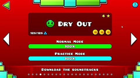 Geometry Dash - Dry Out All Coins!