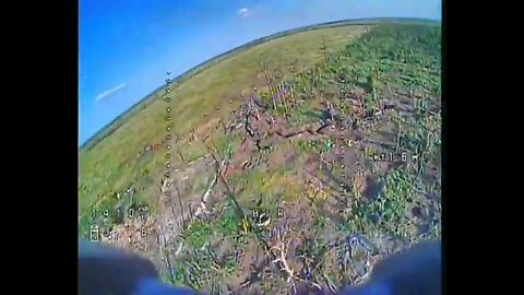 Ukrainian soldier tries to shoot down a FPV drone but gets DeNAZIfied