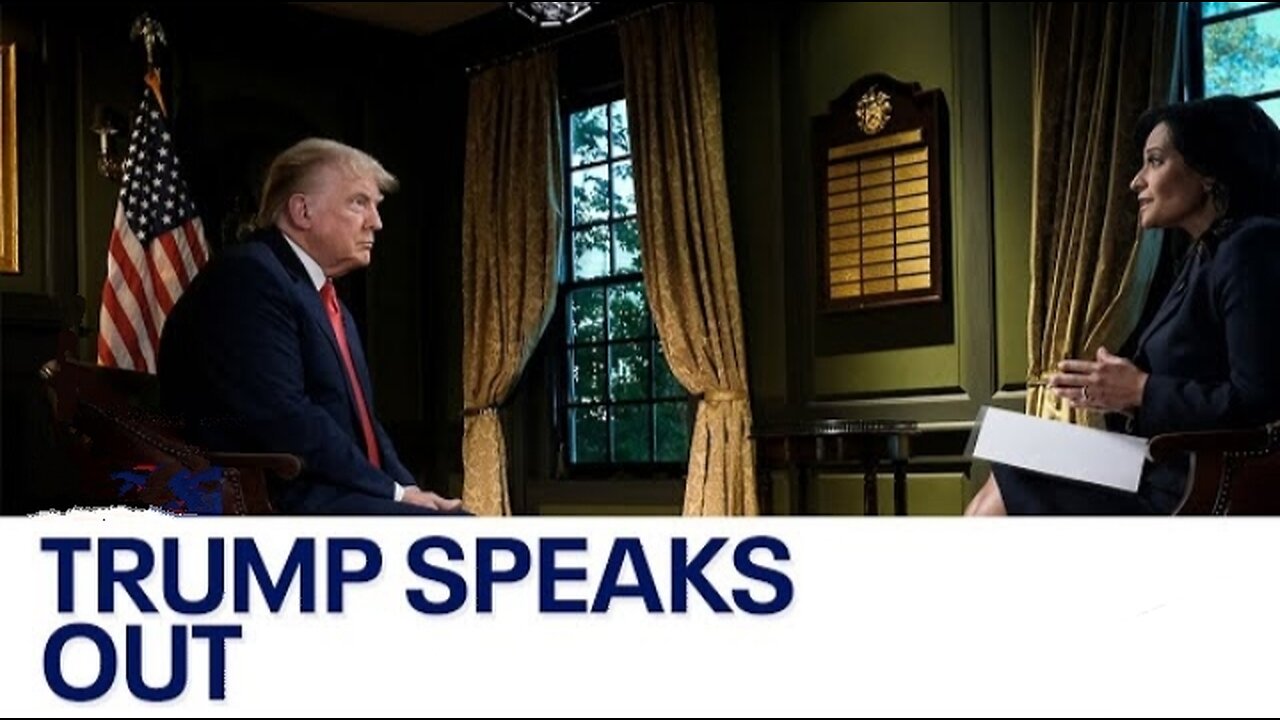 Former President Trump speaks out