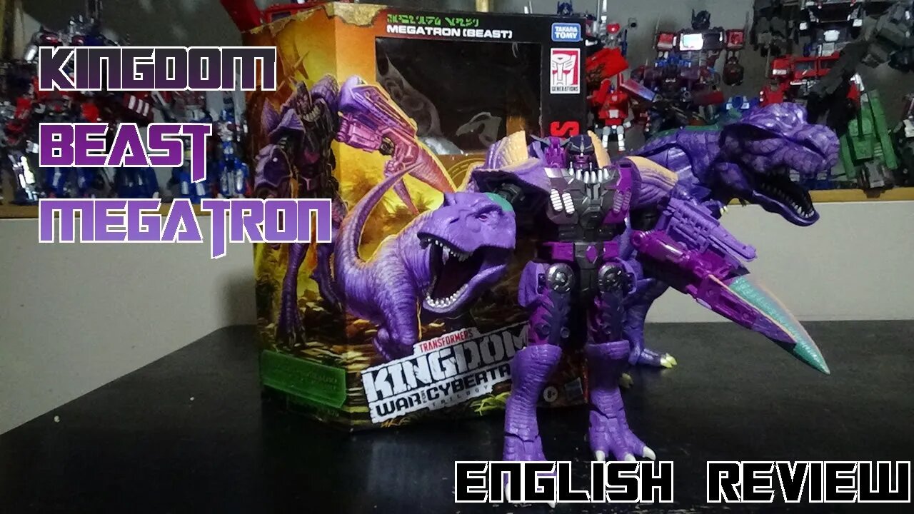 Video Review for Kingdom Beast Megatron