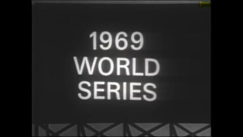 1969 World Series Game 2 New York Mets vs Baltimore Orioles