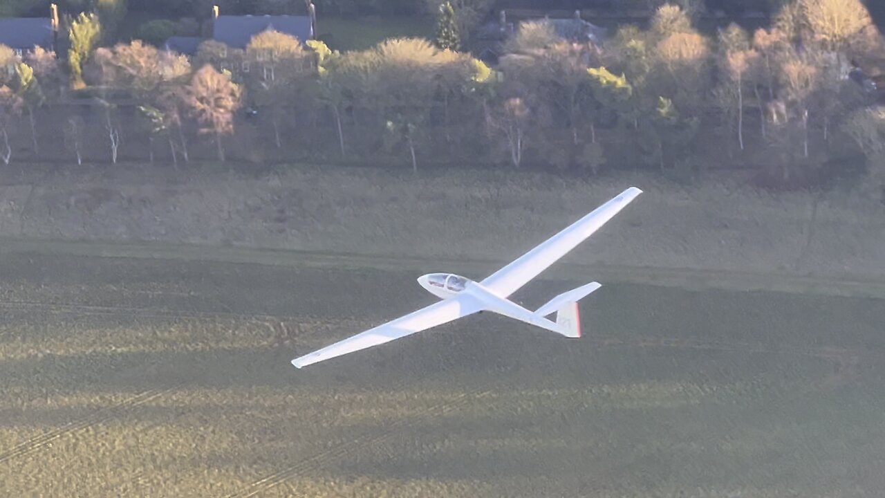 My 13 year old son gliding below me - proud Dad moment!