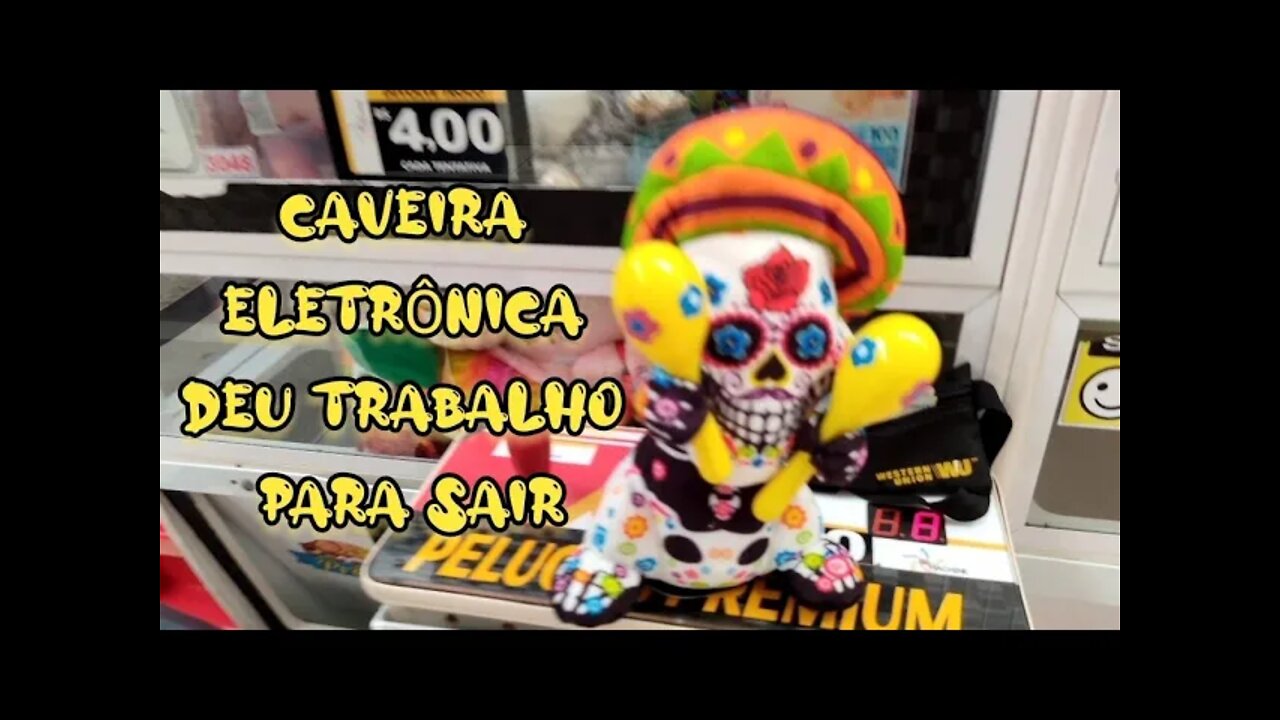 PEGANDO A CAVEIRA MEXICANA ELETRÔNICA E OUTRAS PELÚCIAS 👏👏👏