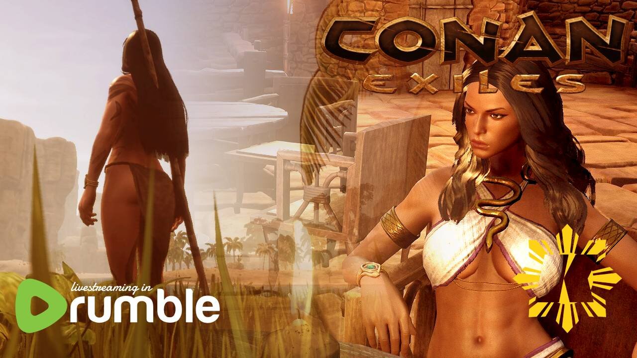 ▶️ WATCH » CONAN EXILES » CAPTURED TWO PONIES » A SHORT STREAM >_< [5/4/23]