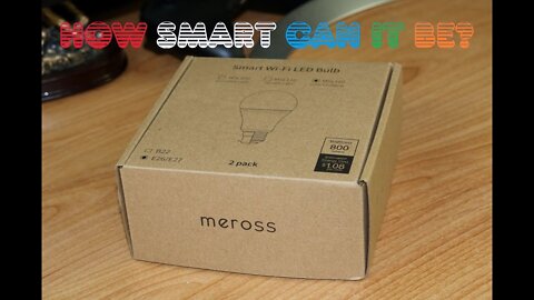 Meross MSL120 Smart Wifi LED Bulb