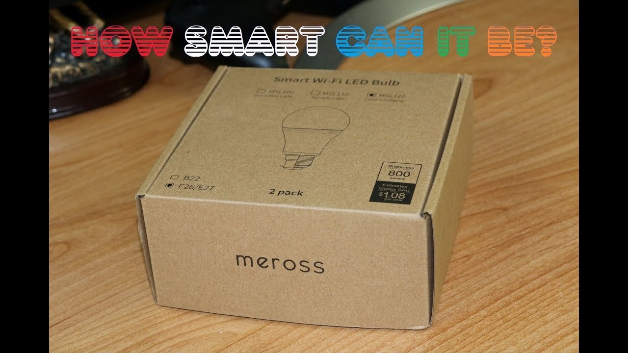 Meross MSL120 Smart Wifi LED Bulb