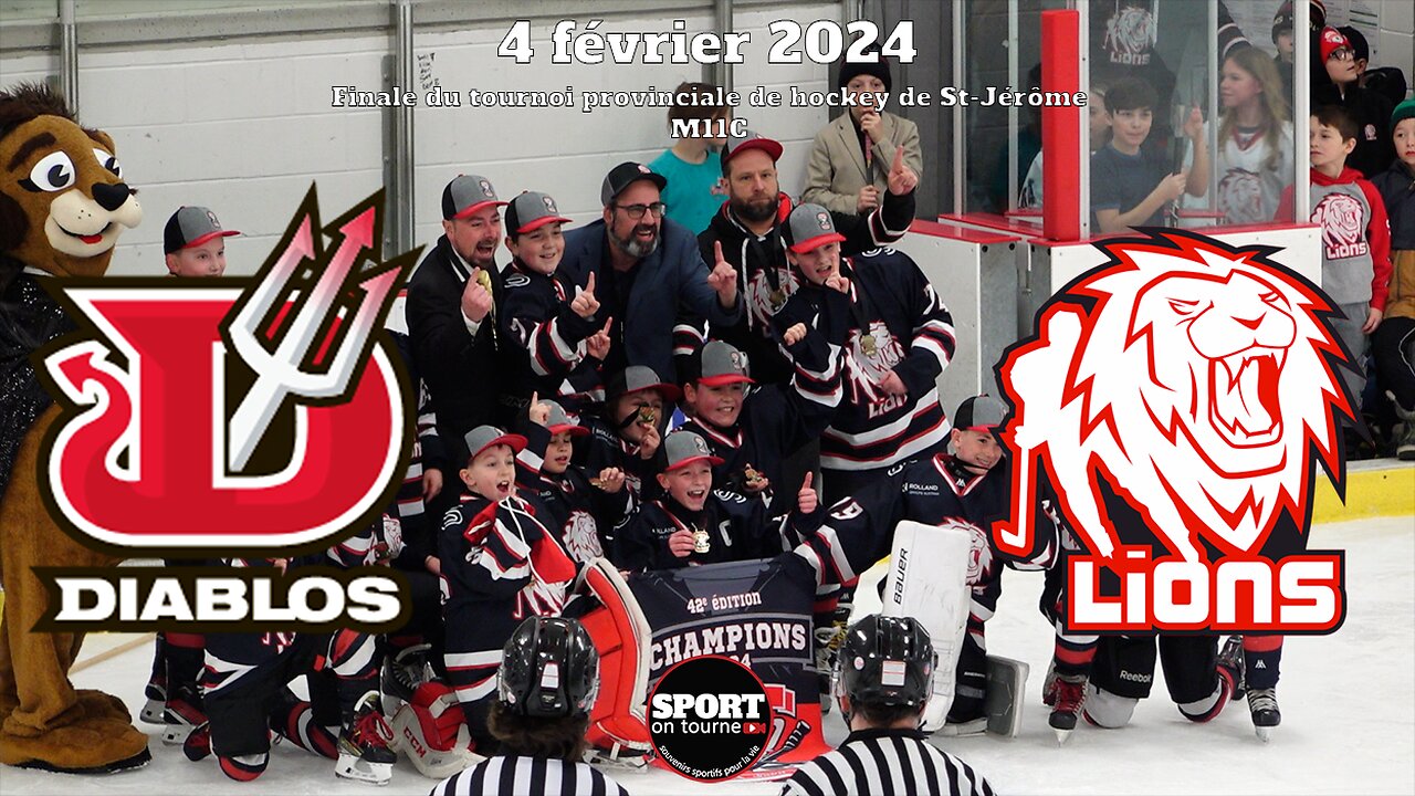 Faits saillants - Match du 10 mars 2024 - Finale M15A Séries Ligue de hockey Laurentides-Lanaudière