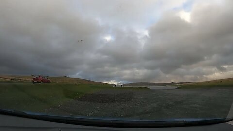 Driving to Cox Tor car park Dartmoor 24th March 2023