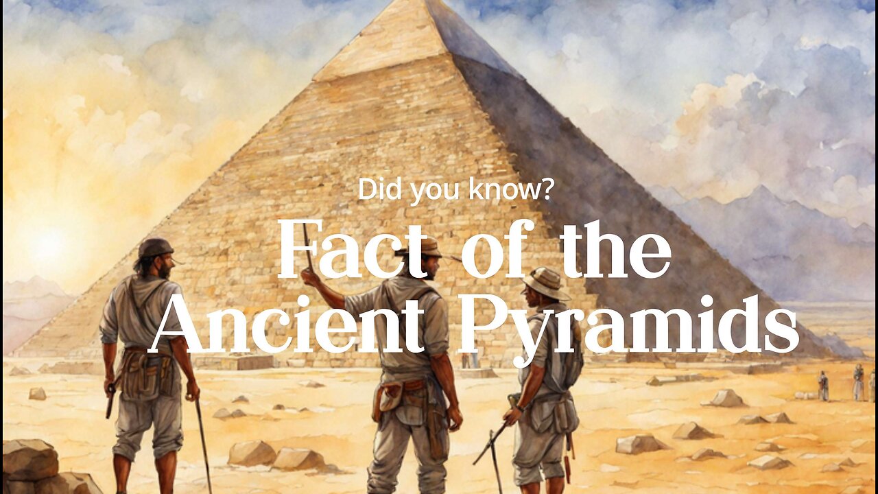 Did You Know? Mysterious Facts About the Pyramids