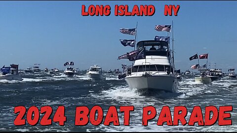 2024 Great South Bay Trump Boat Parade 300 attended #UCNYNEWS